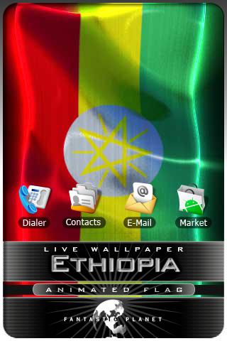 ETHIOPIA LIVE FLAG Android Lifestyle