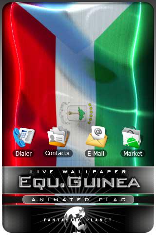 Equ. Guinea LIVE FLAG Android Entertainment
