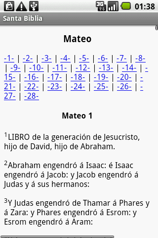 Santa Biblia Android Reference