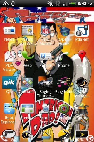 American Dad Theme Android Themes