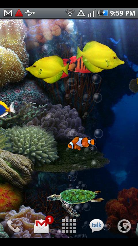 Aquarium Donation L. Wallpaper Android Personalization