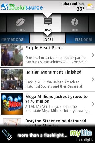 The Coastal Source Mobile News Android News & Weather