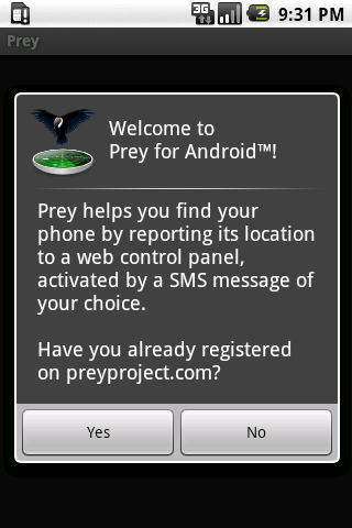 Prey Phone Tracker Android Tools