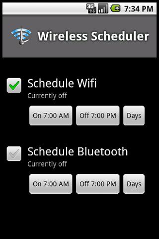 Wireless Scheduler