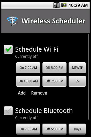 Wireless Scheduler Full Android Tools