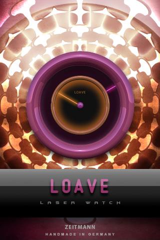 widget clock LOAVE