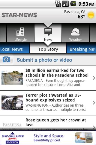 Pasadena Star-News Android News & Weather