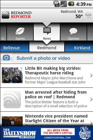 Redmond Reporter Android News & Weather