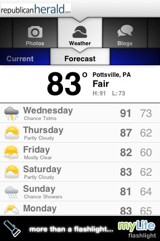 Pottsville PA RepublicanHerald Android News & Weather