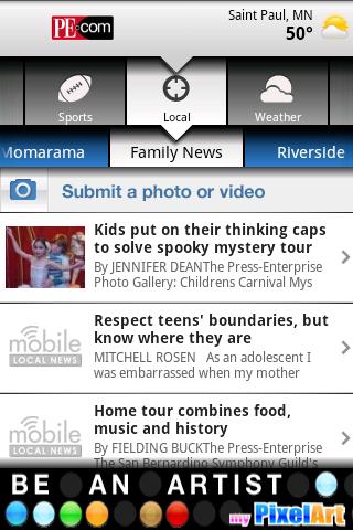 Press Enterprise Mobile News