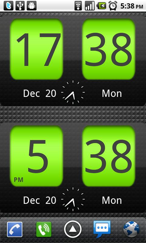 Flip Clock xTheme Widget 4×2 Android News & Magazines