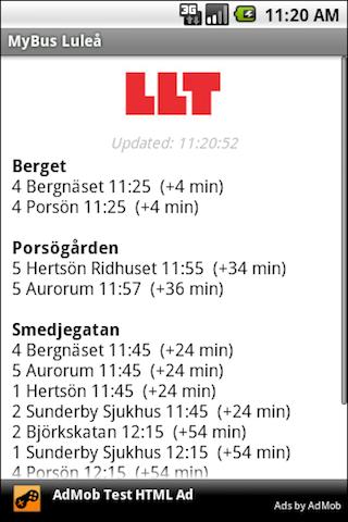 MyBus Luleå Android Travel