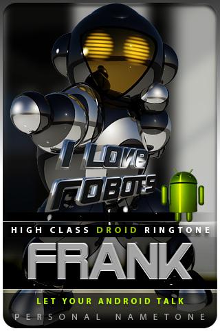 FRANK nametone droid Android Themes