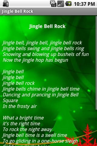 Christmas Songs Lyrics Android Social
