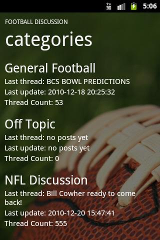 Football Discussion Free