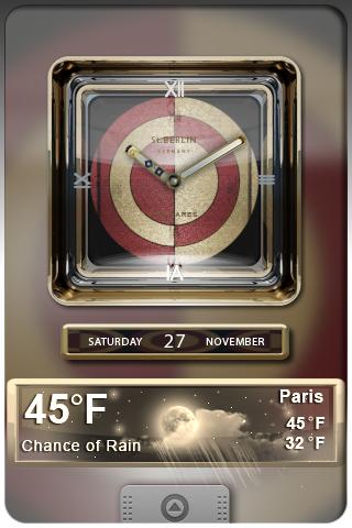 ART widget clock Android News & Weather