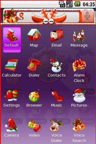 3D Fun Christmas Theme Android Themes