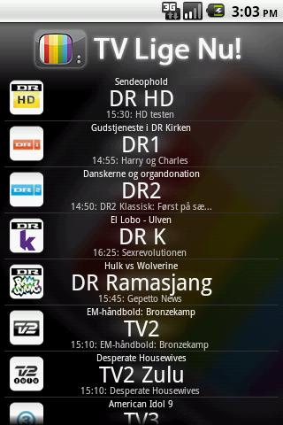 TV Lige Nu! Pro Android Entertainment