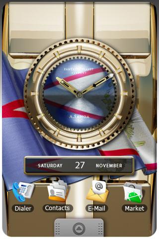 A.SAMOA GOLD Android Themes