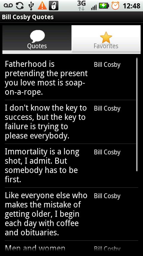 Bill Cosby Quotes Android Entertainment