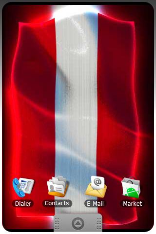 AUSTRIA LIVE FLAG Android Themes