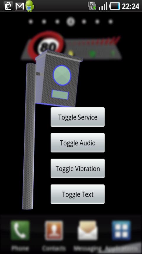 InPocket Speed Camera Widget Android Travel