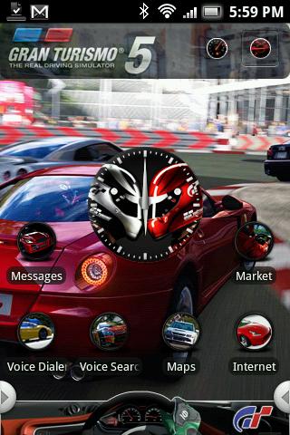 GT5: Gran Turismo 5 Theme Android Personalization