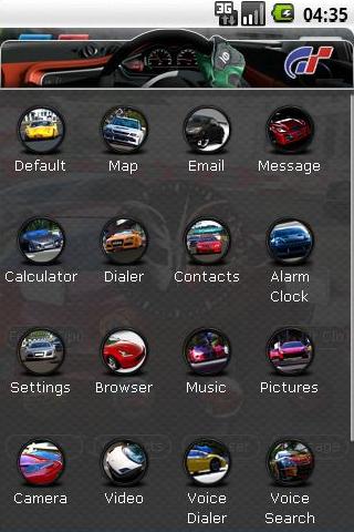 GT5: Gran Turismo 5 Theme Android Personalization