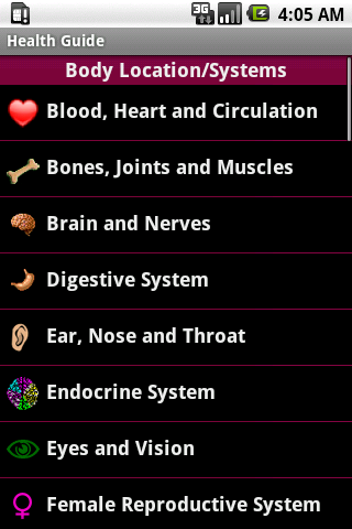 Health Guide Android Health