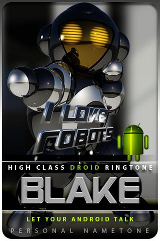 BLAKE nametone droid