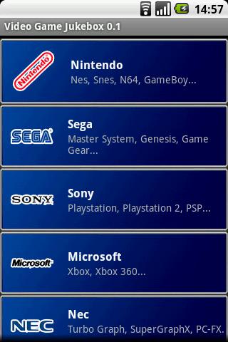 Video Game Jukebox Android Casual