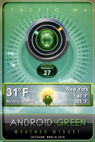 weather clock widget . Android News & Weather