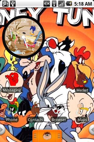 Looney Tunes Theme Android Personalization