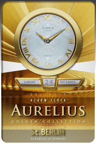 AURELIUS alarm clock widget