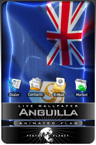 ANGUILLA LIVE FLAG Android Themes
