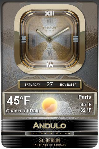art clock widget theme Android Multimedia