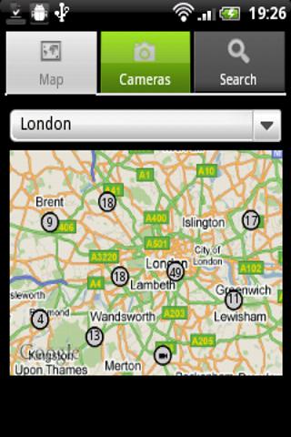 UK Traffic Cameras Android Travel & Local