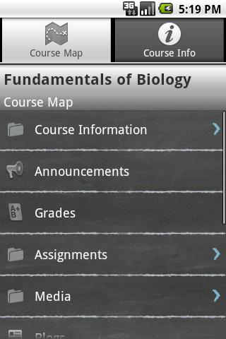 Blackboard Mobile™ Learn Android Reference