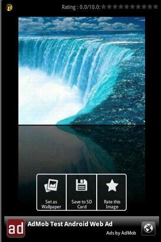 3D Waterfall Wallpapers Android Themes