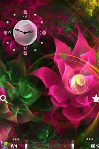 Fractal Floral Android Personalization