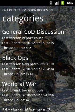 Call of Duty Discussion Android Social