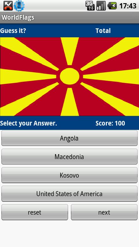 World Flag Quiz