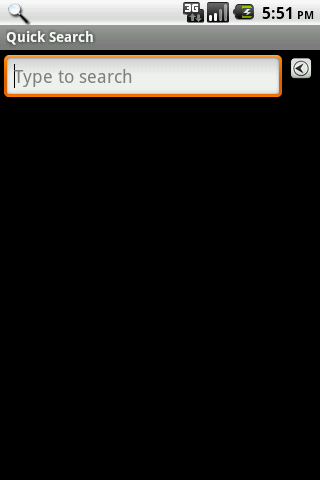 Quick Search App Android Tools