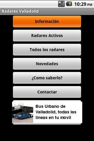 Radares Valladolid (Spain) Android Travel & Local