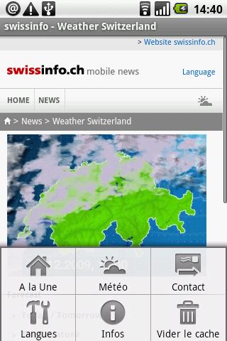 swissinfo.ch lite Android News & Weather