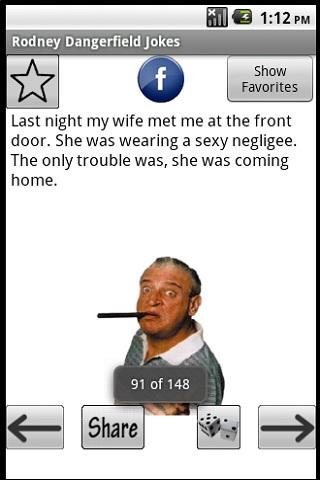 Rodney Dangerfield Jokes paid Android Entertainment