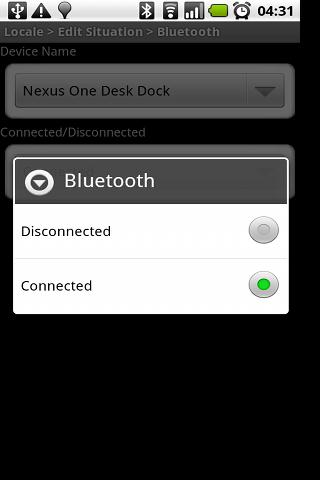 Locale Bluetooth Plug-In Android Tools