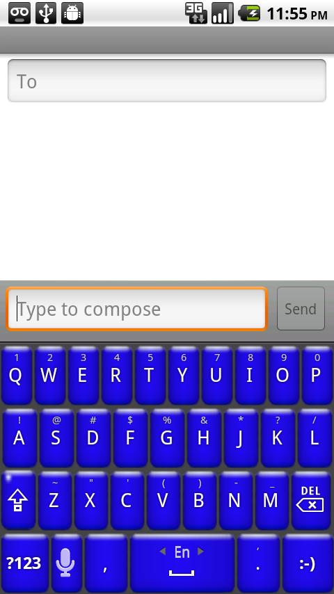 Better Keyboard: Blue by beagz