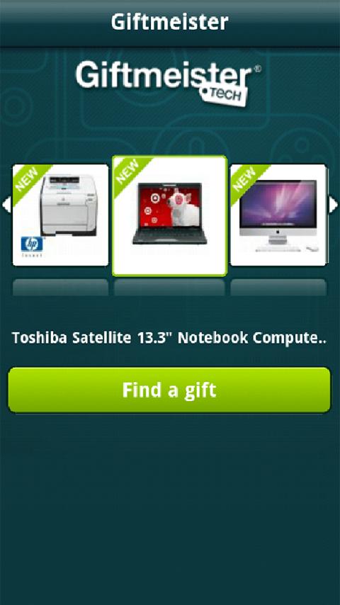 Giftmeister Android Shopping