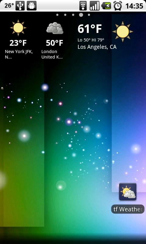 tf Weather Widget